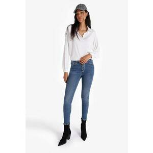 Pantaloni De Dama Albastru Skinny Fit 759 Lara Cl1065306 8683197842657 imagine
