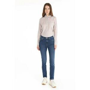 Pantaloni De Dama Albastru Marin Slim Fit 703 Carla Cl1065297 8683197828385 imagine