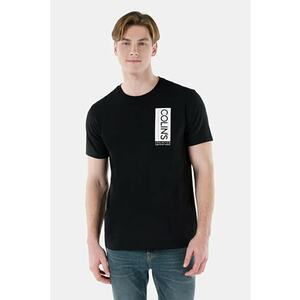 Tricou Cu Maneca Scurta De Barbati Negru Regular Fit CL1069255 8684112178035 imagine