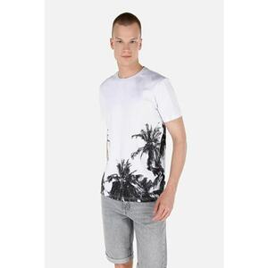 Tricou Cu Maneca Scurta De Barbati Multicolor Regular Fit CL1067795 imagine