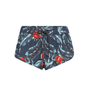 Pantaloni scurti cu model hawaian imagine