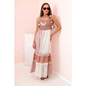 Rochie lunga cu canafi - imagine
