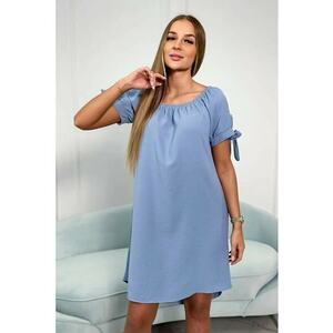 Rochie cu maneci cu snur - imagine