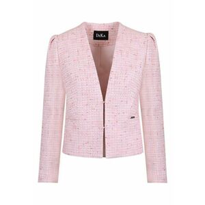 Sacou din tweed cu decolteu in V imagine