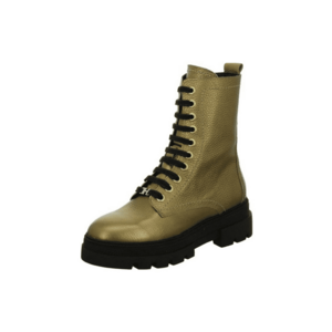 Ghete din piele cu aspect texturat - imagine