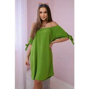 Rochie cu maneci cu snur - imagine
