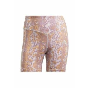 Colanti fitness scurti cu imprimeu animal print imagine