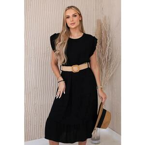 Rochie midi cu volane - imagine