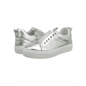 Sneakers cu aspect metalic si pietre Argento Lamianto - imagine
