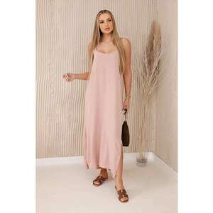 Rochie lunga cu bretele inguste - imagine
