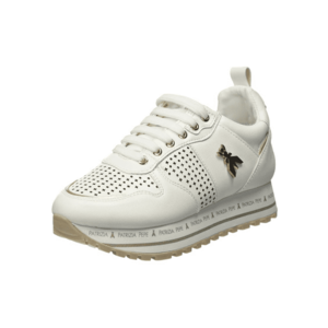Pantofi sport cu aspect perforat Bianco - imagine