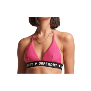 Sutien de baie cu banda elastica cu logo imagine