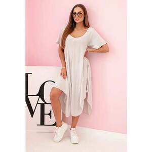 Rochie din viscoza cu croiala asimetrica - imagine