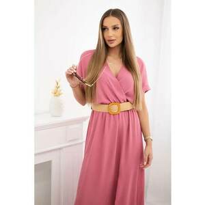 Rochie lunga cu o curea - imagine