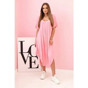 Rochie din viscoza cu croiala asimetrica - imagine