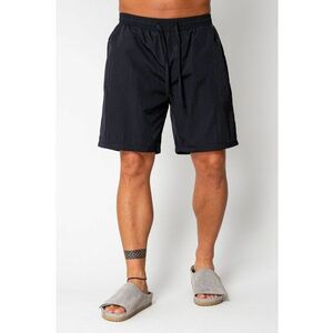 Pantaloni scurti din fas Black 17109 imagine