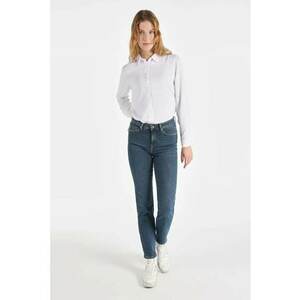 Pantaloni De Dama Albastru Slim Fit 703 Carla Cl1065299 8683197858153 imagine