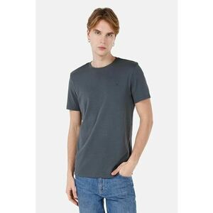 Tricou Cu Maneca Scurta De Barbati Antracit Regular Fit CL1063413 imagine