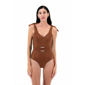 Costum de baie intreg cu o curea asortata imagine
