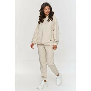 Set de hanorac si pantaloni sport cu garnitura cu logo - imagine