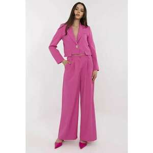 Costum dama roz - poliester imagine