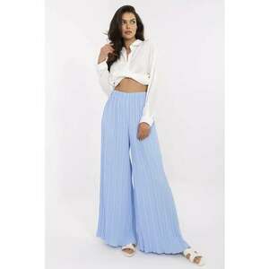 Pantaloni dama poliester - albastru - imagine
