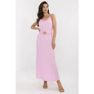 Rochie Viscoza - Roz - imagine