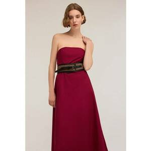 Rochie midi cu bretele detasabile imagine