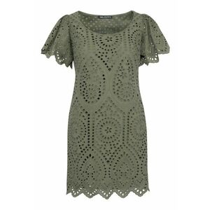Rochie mini cu broderie englezeasca imagine