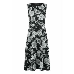 Rochie fara maneci cu imprimeu floral imagine