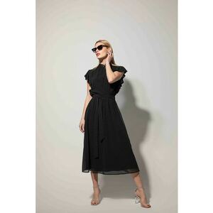Rochie midi cu volane imagine