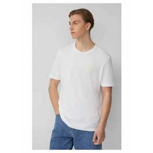Q/S by s.Oliver Tricou barbati cu imprimeu - decolteu la baza gatului - Regular fit - Alb - imagine