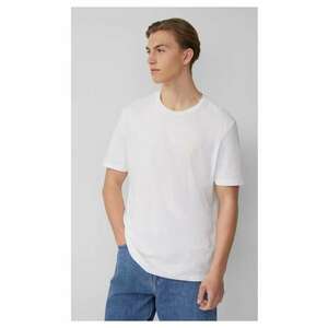 Q/S by s.Oliver Tricou barbati cu imprimeu - decolteu la baza gatului - Regular fit - Alb - imagine