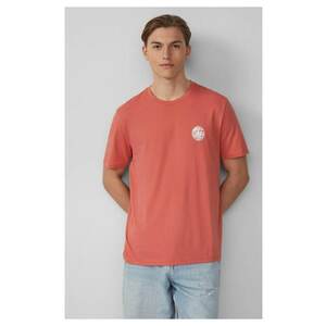 Q/S by s.Oliver Tricou barbati cu imprimeu - decolteu la baza gatului - Regular fit - Roz pudrat - imagine