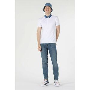 Tricou polo cu maneca scurta Barbati - CL1033370 - Alb imagine