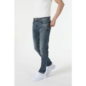 Blugi slim fit cu aspect decolorat Danny imagine
