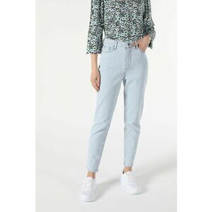 Blugi mom-fit cu talie inalta imagine