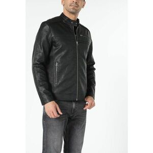 Jacheta biker din piele ecologica imagine