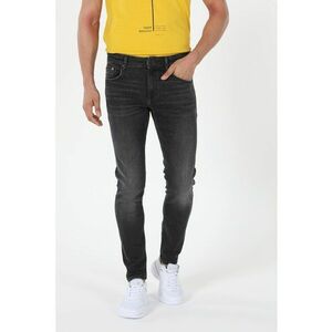 Blugi slim fit cu 5 buzunare imagine