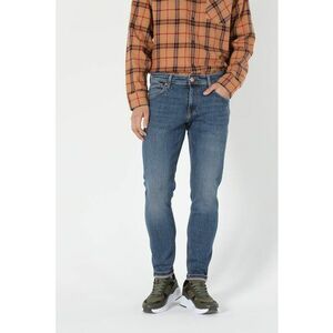Blugi slim fit cu aspect decolorat Danny imagine
