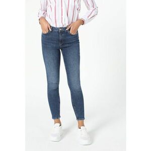 Blugi crop cu talie inalta imagine