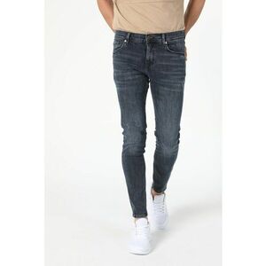 Blugi skinny cu aspect decolorat imagine