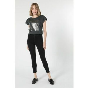 Blugi crop super slim fit imagine