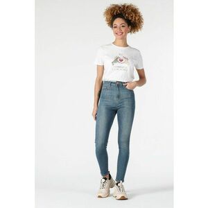 Blugi super slim fit cu talie inalta imagine