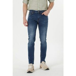 Blugi slim fit cu talie medie imagine