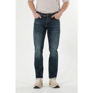Blugi regular fit cu 5 buzunare imagine