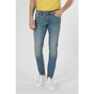 Blugi slim fit cu aspect decolorat Danny imagine