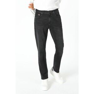 Blugi regular fit cu talie medie imagine