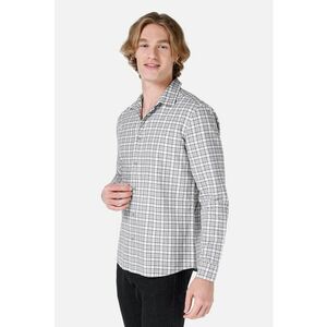 Camasa slim fit de bumbac imagine