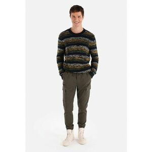 Pantaloni cargo cu model uni imagine